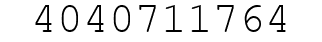 Number 4040711764.