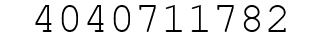 Number 4040711782.