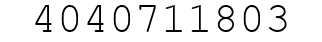 Number 4040711803.