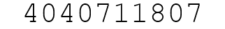 Number 4040711807.