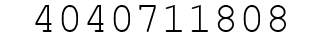 Number 4040711808.