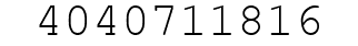 Number 4040711816.