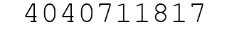Number 4040711817.