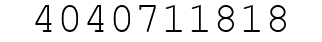 Number 4040711818.