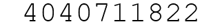 Number 4040711822.
