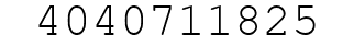 Number 4040711825.