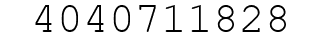 Number 4040711828.