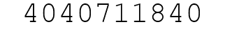 Number 4040711840.