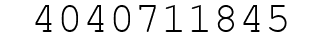 Number 4040711845.