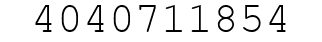 Number 4040711854.