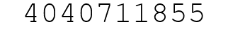 Number 4040711855.