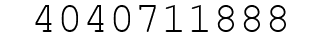 Number 4040711888.