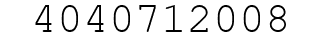 Number 4040712008.