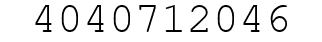 Number 4040712046.