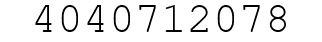 Number 4040712078.