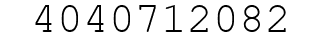 Number 4040712082.
