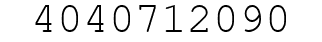 Number 4040712090.