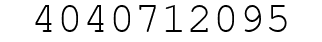 Number 4040712095.