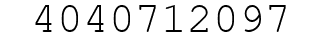 Number 4040712097.