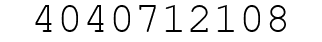 Number 4040712108.