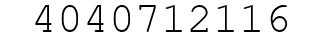 Number 4040712116.