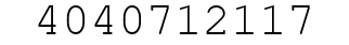 Number 4040712117.