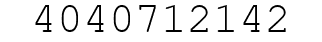 Number 4040712142.