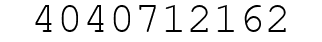 Number 4040712162.