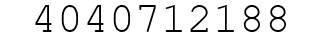 Number 4040712188.