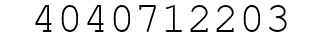 Number 4040712203.