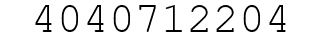 Number 4040712204.