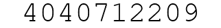 Number 4040712209.