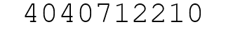 Number 4040712210.