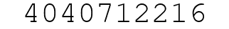 Number 4040712216.