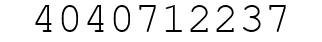 Number 4040712237.