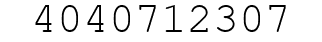 Number 4040712307.