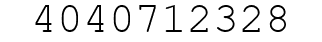 Number 4040712328.