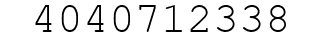 Number 4040712338.