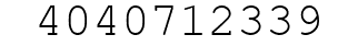 Number 4040712339.