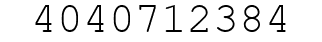 Number 4040712384.