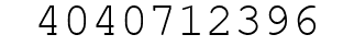 Number 4040712396.