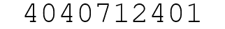 Number 4040712401.
