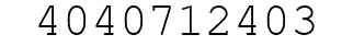 Number 4040712403.