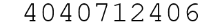 Number 4040712406.
