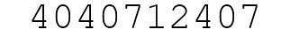 Number 4040712407.