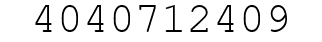 Number 4040712409.
