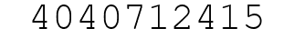Number 4040712415.