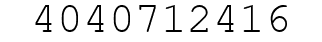 Number 4040712416.