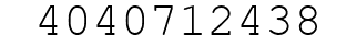 Number 4040712438.