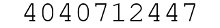 Number 4040712447.